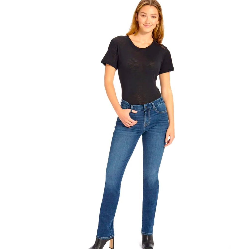 Splendid Mid-Rise Straight Jean $168